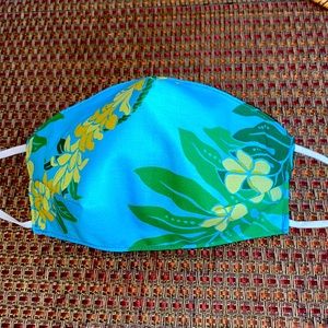 Hawaiian Flower Mask